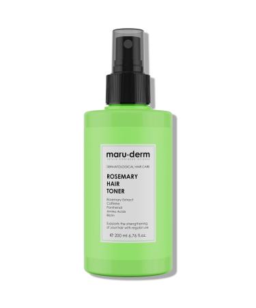 Maruderm Tonique Capillaire au Romarin Soin Stimulant & Purifiant pour Cuir Chevelu Favorise des Cheveux Plus Forts et Plus Sains 200 ML