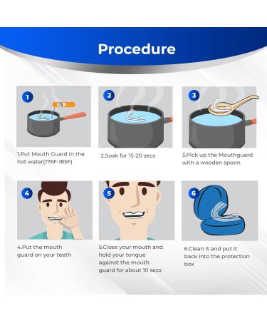Visismile Professional Dental Night Guard for Teeth Grinding - 2 Sizes Pack of 4 with Hygiene Case | Stops Bruxism & Clenching - Buy Online on GoSupps.com