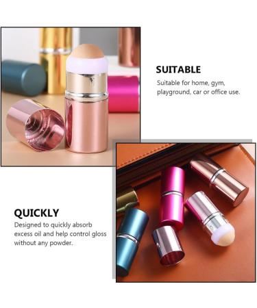 Volcanic Oil Absorbing Face Roller - Best Face Cleaning & Massage Tool for Oily Skin Control | Perfect for Makeup Oil Control - Buy Online on GoSupps.com