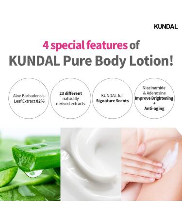 KUNDAL Moisture Body Lotion 500ml - Cherry Blossom | Hydrating Nourishing & Soothing | International Shipping Available - Buy Online on GoSupps.com