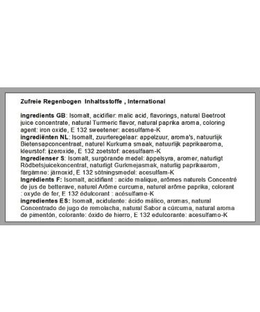  pin24shop 100g of sugar-free rainbow candies - Buy Online on GoSupps.com