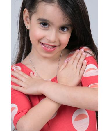 Miss Nella Cheeky Bunny Pink Glitter Peel-Off Nail Polish for Kids | Non-Toxic Water-Based & Odorless | International Shipping - Buy Online on GoSupps.com