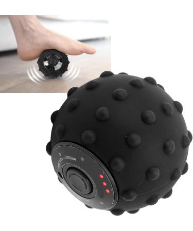 Vibrating Massage Ball for Muscle Relief | Fitness & Yoga Massage Roller for Back Neck & Shoulders - Buy Online on GoSupps.com