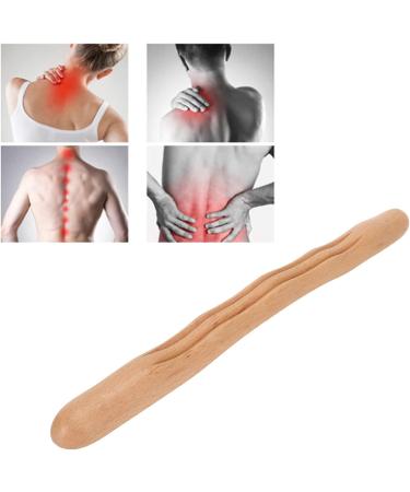 Wood Therapy Cockroach Lymph Drainage Massage Device - Two-Row 20-Pearl GUA-SHA Tool for Hind Leg | Fine Processing & Arched Design - International Shipping Available - Buy Online on GoSupps.com