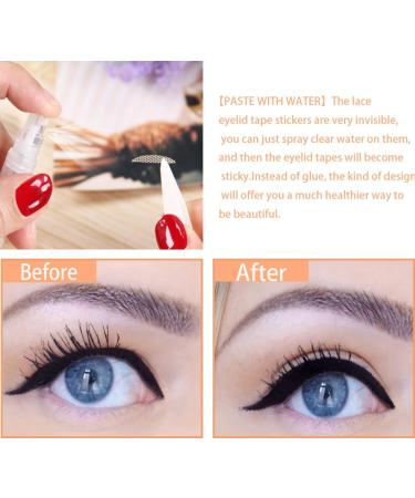 Jeanssar Water Eyelid Tape 920 Pcs - Instant Eye Lift for Hooded & Mono-Eyelids - Buy Online on GoSupps.com