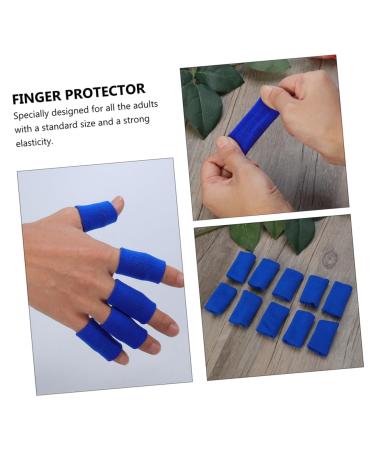 FRCOLOR 20pcs Elastic Thumb Sleeves & Toe Caps - Medical Thumb Guards for Protection - Stretchy Finger & Toe Covers - Perfect for Volleyball & Injury Relief - Buy Online on GoSupps.com