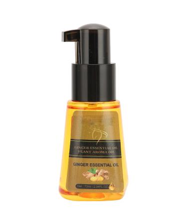 70 ml of ginger massage oil abdominal drainage-ginger slimming oil for strengthening the skin and improving body circulation body-shaping essential oil for losing weight and