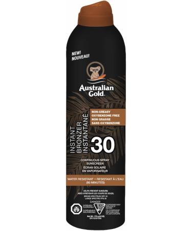 Australian Gold Bronzing Intensifier Dry Oil Spray 8 Ounce | Colorboost Maximizer (AGDOBS) & SPF 30 Continuous Spray Bronzer Spray + SELF_TANNER A75233 - Buy Online on GoSupps.com