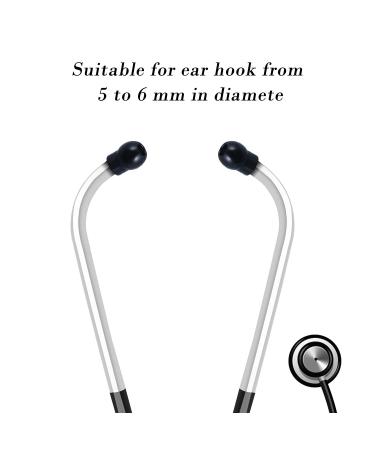 BBTO 36 Pieces Replacement Ear Tips for Stethoscopes | Universal Soft-Sealing Earbuds in Rainbow Colors | 30 Colored & 6 Transparent Options - Buy Online on GoSupps.com