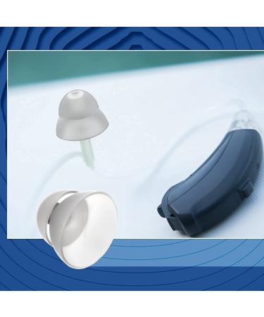 Dome Hearing Aid Silicone Domes - 30 Pack Medium & Small Power Domes - Close Domes Ear Tips - Large Power Dome for Hearing Resound Accessories (White) | Hearing Direct - Buy Online on GoSupps.com