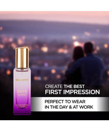 Bell'a Vita Luxury Skai Aquatic & Date Women Perfume Combo with Bergamot Pink Pepper|Fruity Long Lasting EDC EDP Fragrance Liquid Scent Pack of 2 20 Ml each. - Buy Online on GoSupps.com