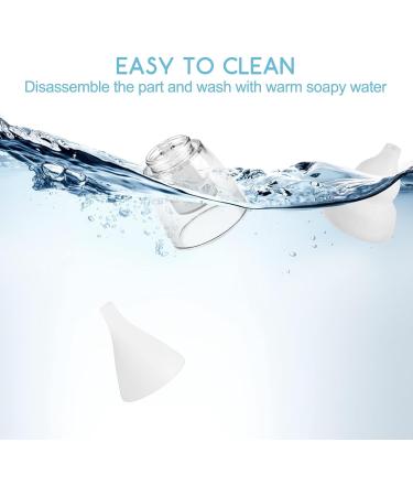 Electric Baby Nasal Aspirator with 6 Levels of Suction - Blue | Nose Sucker for Babies and Toddlers - Buy Online on GoSupps.com