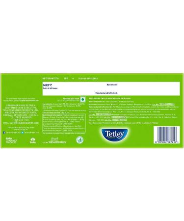  Tetley Tetley Green Tea Ginger Mint and Lemon 100 Tea Bags - Buy Online on GoSupps.com