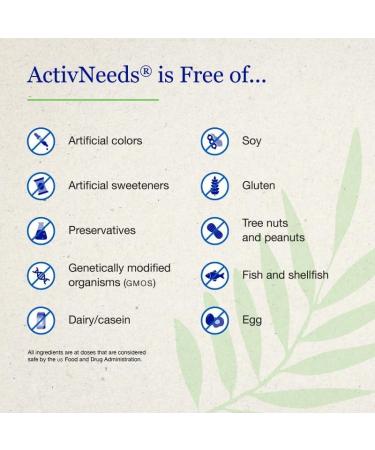 ActivNeeds 55 Ingredient All Natural Mitochondrial Energy & Endurance Powder Nootropic Blend for Focus Recovery & Heart Health Vegan Non GMO Gluten Free Blood Orange Flavor (30 Day Supply) - Buy Online on GoSupps.com