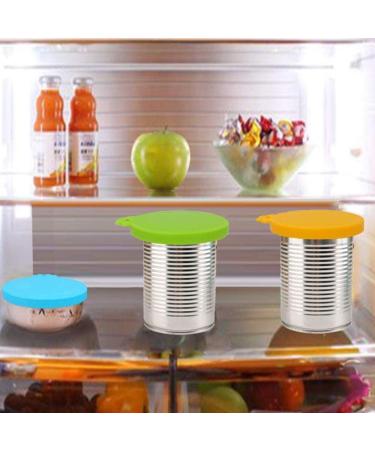 4 PCS Tin Can Lids for Pet Food Cover Silicone Tins Lid Cat Food Storage Cans Sealer Universal Size Cap for Pets Food Toppers Lids 4 Colors - Buy Online on GoSupps.com