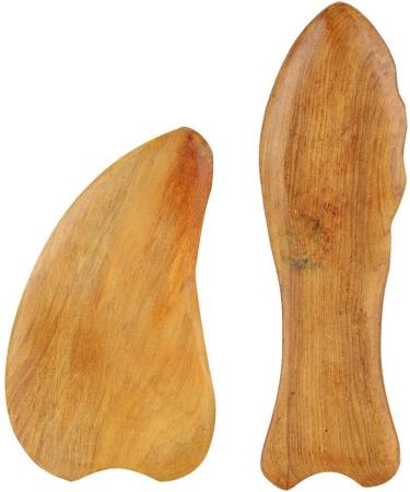 Wytino Massage Plate - Wooden Gua Sha Scraping Board for Face & Muscle Pain Relief | Stress Reduction Tool | International Shipping - Buy Online on GoSupps.com