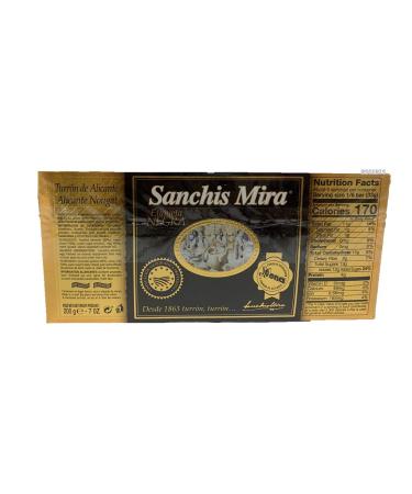 Sanchis Mira Turron Combo Pack - 1 Jijona & 1 Alicante (Pack of 2) - Buy Online on GoSupps.com