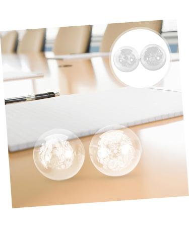 Healeved 2-Pack Healthy Glass Massage Balls for Hand Training | Baoding Fitness Hand Exercise Ball for Muscle Relief & Stress Relief - Buy Online on GoSupps.com