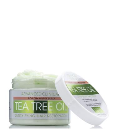 Advanced Clinicals Tea Tree Oil Detoxifying Hair Mask 12 oz (340 g)