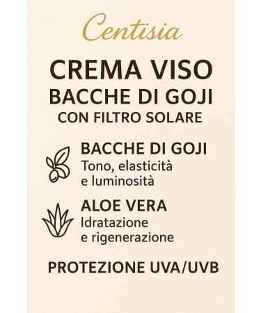  Centisia Goji berry face cream with sunscreen 50ml - Buy Online on GoSupps.com