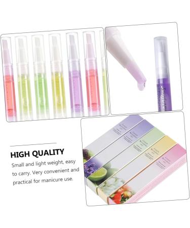 Ipetboom 6pi ces Huile Nourrissante Pour Stylo De Manucure Pour Cuticules Et S ch s R paration Et Hydratation Pratique Et Portable Style Mixte - Buy Online on GoSupps.com