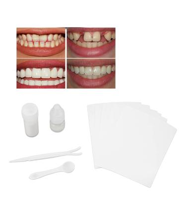Emergency tooth care set for temporary dentures dental care set missing or broken tooth broken teeth filled space temporary repair dental repair set