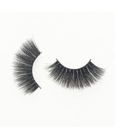 Buy 25mm Natural False Eyelashes - Thick Curly & Dramatic (Pack of 5) for Fashion & Stage Shows - Buy Online on GoSupps.com