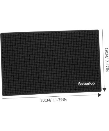 DOITOOL Hair Tools Anti-slip Mat Hair Tool Mat Clippers Mat Barber Tools Flexible Mat Barber Tool Organizer Mat Barber Work Station Barber Station Mat Waterproof Pad Portable - Buy Online on GoSupps.com