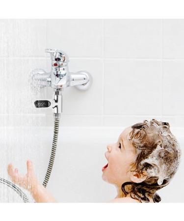 Digital Shower Thermometer 5 85 C | 360 Rotating LED Water Meter | Baby & Elderly Safe Thermometer - Buy Online on GoSupps.com