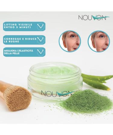 Nouvon - Organic anti-aging wrinkle correction face cream with Hyaluronic Acid Collagen Elastin Vitamin C Q10 | Moisturizing cream Radiant skin l Women and men 50ml - Buy Online on GoSupps.com