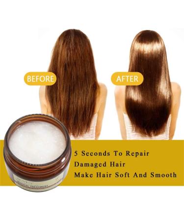 Magical Hair Treatment Advanced Molecula Hair Roots Treatment Mask - Professional Hair Deep Conditioner 5 Seconds to Restore Soft Hair (60 ml) - Buy Online on GoSupps.com