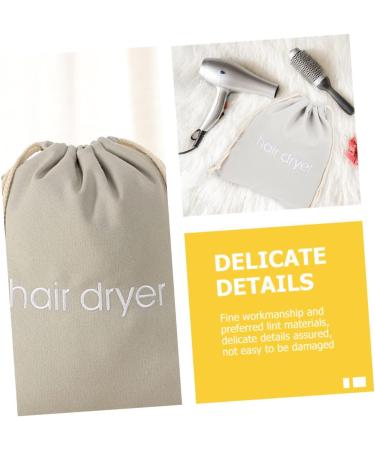 POPETPOP 4pcs Hair Dryer Storage Bag Travel Hairdryer Hotel Drawstring Bag Hair Dryer Carrier Bags Travel Bag - Buy Online on GoSupps.com