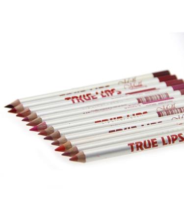 Sankuwen Waterproof Lip Liner Pencil Set - 12 Vibrant Colors - Buy Online on GoSupps.com