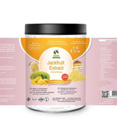 7x Jackfruit (Artocarpus heterophyllus) Standardized Extract Powder 100g - Buy Online on GoSupps.com