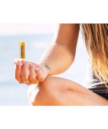 Labello Sun Protect Lip Balm (4.8g) - Waterproof SPF 30 Mineral Oil-Free Lip Care for Sun Protection - Buy Online on GoSupps.com