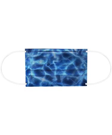 10PC 3 Ply Disposable_Face_Mask with Pattern Design Comfortable Covers Suitable For Adults Outdoor Use - Buy Online on GoSupps.com