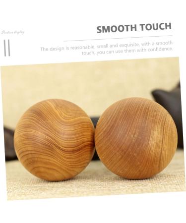 Ultechnovo 4-Piece Wooden Massage Ball Set - Thai Massage Device for Seniors - Perfect for Therapy and Exercise - Buy Online on GoSupps.com