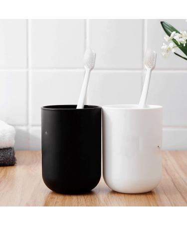 DIGJOBK Toothbrush Cup - Simple Nordic Non-Slip Bathroom Mouthwash Holder | Travel Essential in Green - Buy Online on GoSupps.com