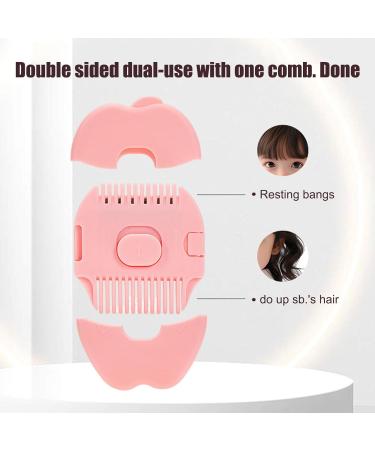Hair cutting comb Double Use Bang Trimmer Bangs Haircut Hair Cutting Tool Portable Hair Cutter Manual Hair Clipper for Home Travel Bangs and Broken Hair - Buy Online on GoSupps.com
