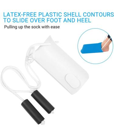 Anggrek Sock Aid Helper | 33 Easy On & Off Stocking Slider for Elderly Seniors & Pregnant Women - Buy Online on GoSupps.com