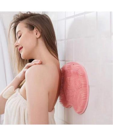 Slip-Proof Silicone Massage Pad & Foot Scrubber - Non-Slip Shower Massager with Suction Cups (Red) - International Shipping - Buy Online on GoSupps.com