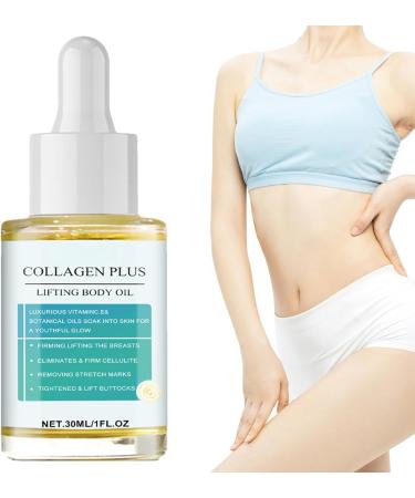 Coll-agen Fibrillar Oil Lifting Body Oil Fast Absorbing Dry Skin Moisturizer Body Oil For Women Coll-agen Body Lotion Body Treatments Oil Nourishing Hydration Oil For Neck Decollete Upper Arms - Buy Online on GoSupps.com