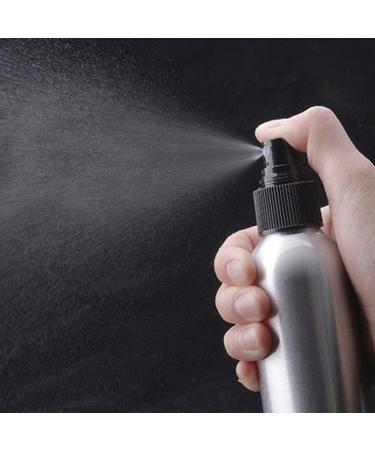 Herbest Aluminum 100ml Mini Fine Fog Spray Bottles - Refillable Empty Bottles for Perfume Cosmetics & Essential Oils - Buy Online on GoSupps.com