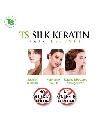 Buy TS Silk Keratin Hair Essence 170ml - Nourish & Revitalize Your Hair | Fast International Shipping - Buy Online on GoSupps.com