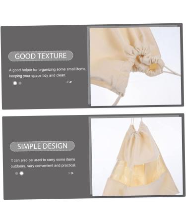 FOMIYES hair dryer storage bag blow dryer for curly hair drawstring hair dryer bag hair dryer organizers 32x28x0.6cm Beige - Buy Online on GoSupps.com