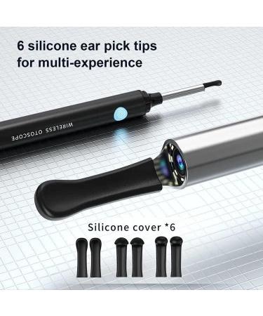 Earwax Removal Tool with 5MP Super HD Camera | WiFi Ear Endoscope for iOS & Android | Includes 6 Silicone Earpick Tips and LED Lights - Buy Online on GoSupps.com