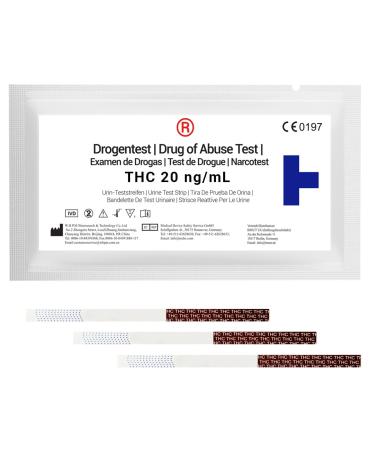10x THC drug test rapid test urine | 20ng/mL | urine test | test strips (pharmacy quality)