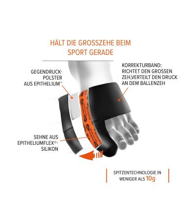 Epitact Hallux Valgus Correction Bandage Sport Size M | Relief for Sneakers - International Shipping Available - Buy Online on GoSupps.com