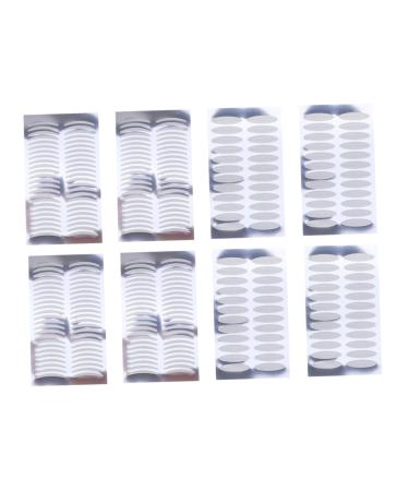Beavorty 2112pcs Transparent Tape Eyelid Tape Fiber Double Eyelid Sticker Adhesive Tape Dedicated Man 2112pcs White
