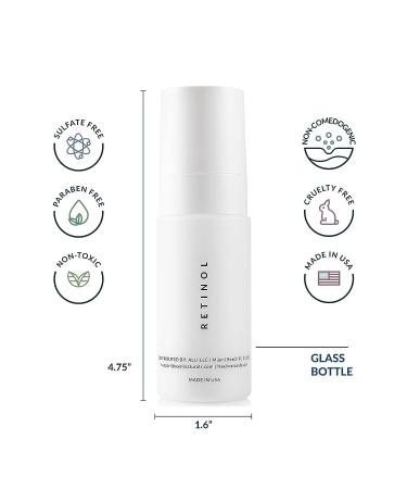 Retinol Face Moisturizer - Anti-Aging Night Cream with 4.25% Retinoid, Collagen Peptides & Hyaluronic Acid - 1.4 oz - Buy Online on GoSupps.com
